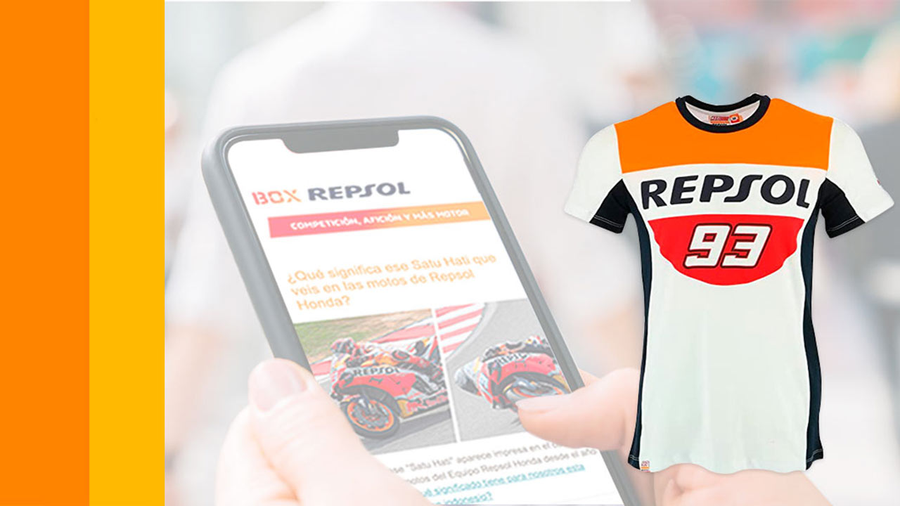 Camiseta del equipo Repsol