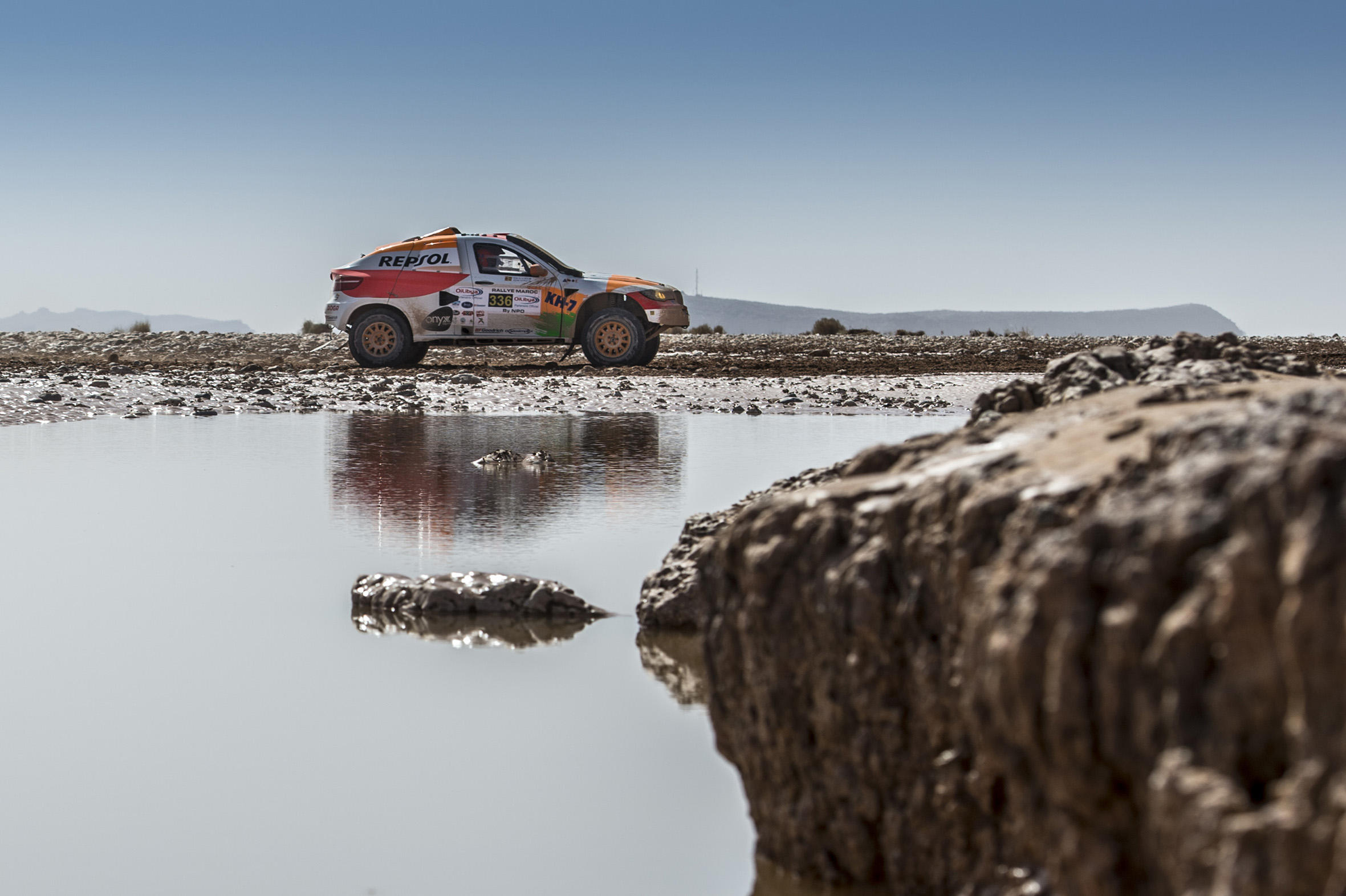 coche repsol rally marruecos