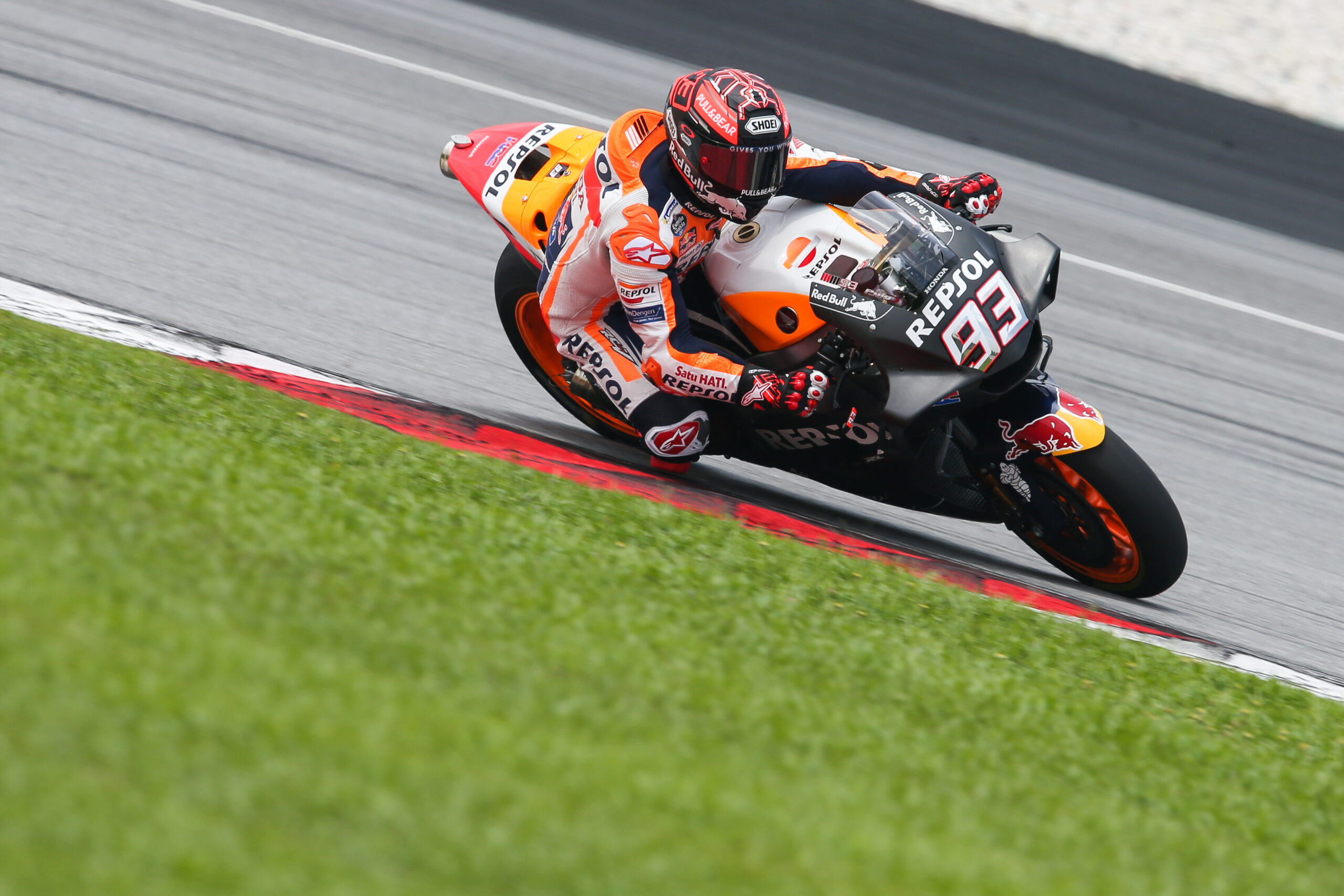 Marc Márquez en malasia test