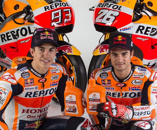 La competición de Moto GP es el banco de pruebas para el desarrollo de lubricantes.