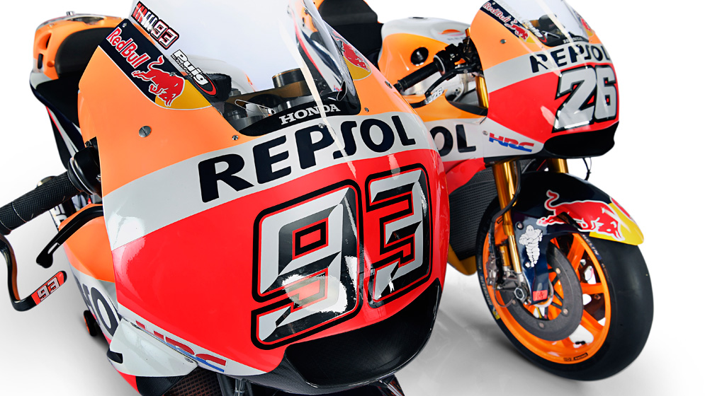 RC213V de Marc Márquez y Dani Pedrosa