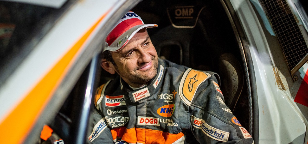 Isidre Esteve en el Dakar 2019