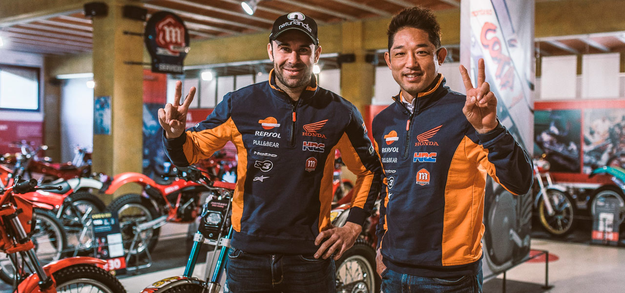 Pilotos Repsol Honda de Trial