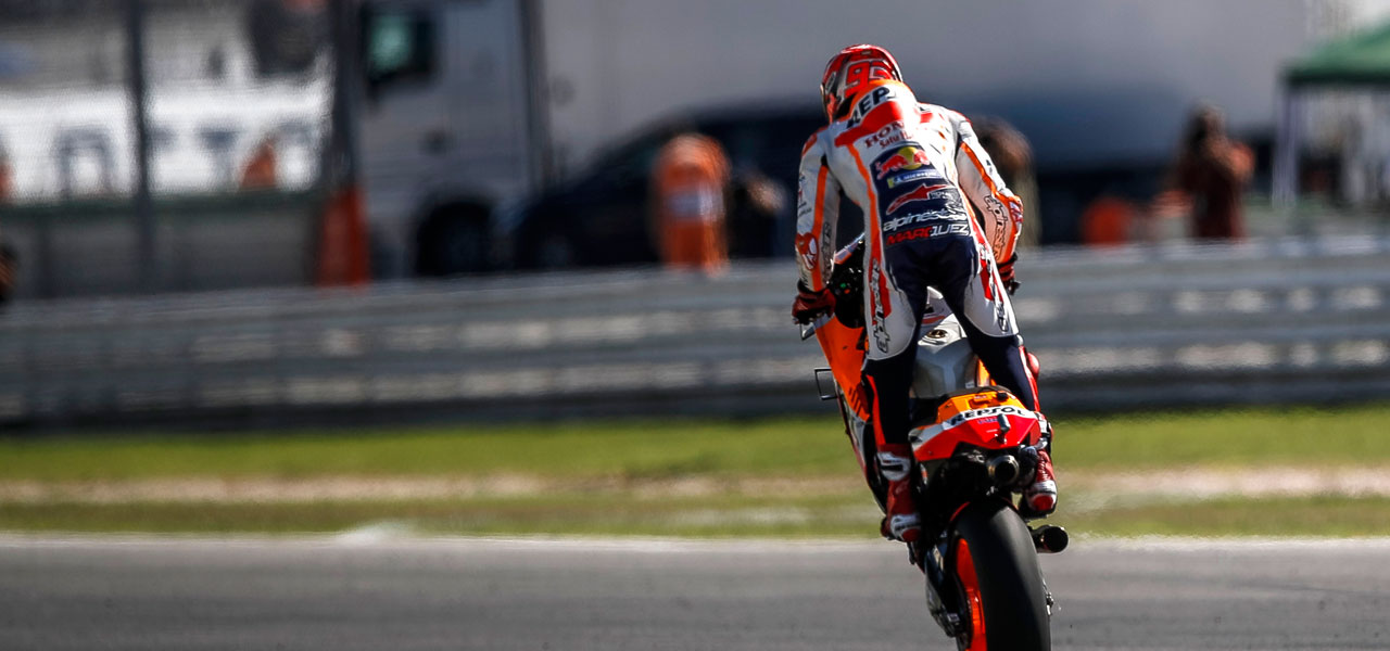 Marc Márquez entrenamientos GP San Marino 2019