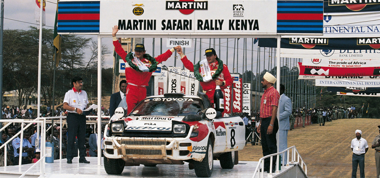 Carlos Sainz con Repsol Toyota en 1992