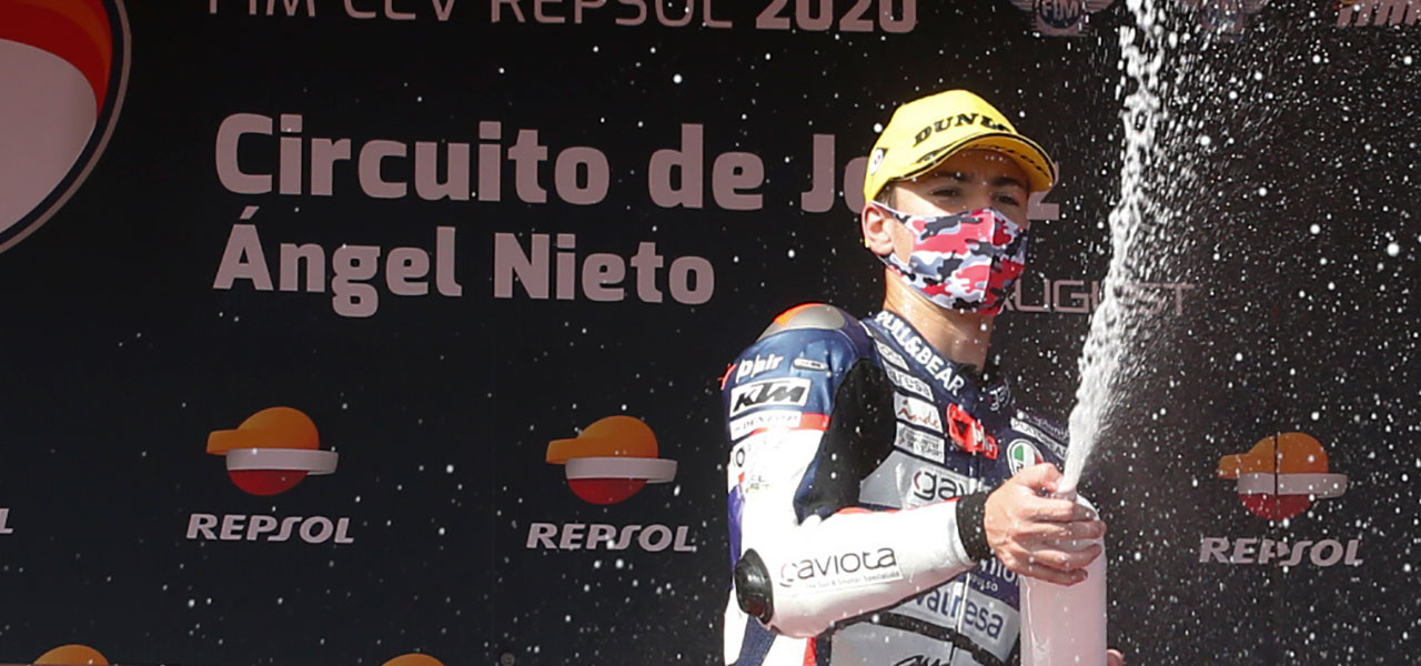 Podio del CEV en Jerez