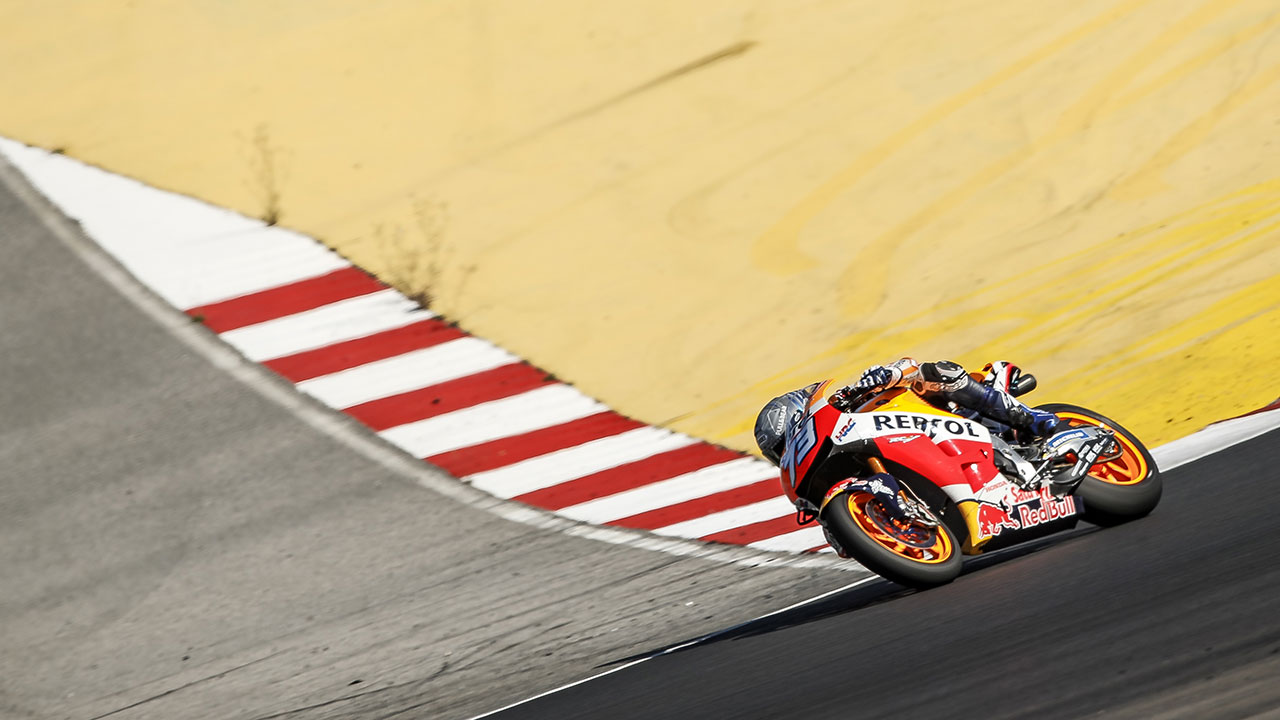 Álex Márquez en el test de MotoGP en Portimao