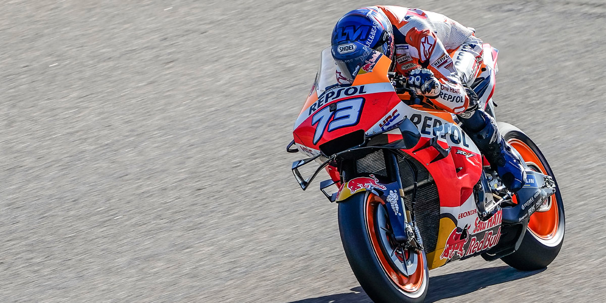 Álex Márquez Rodando en MotoGP