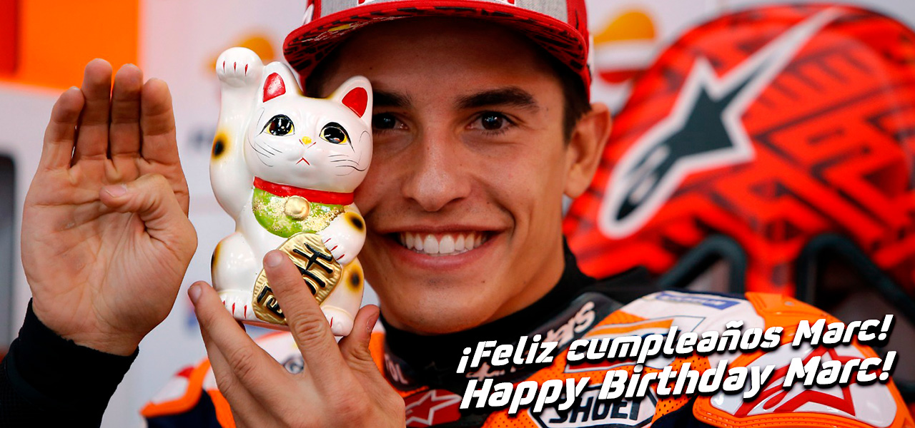 Cumpleaños Marc Márquez