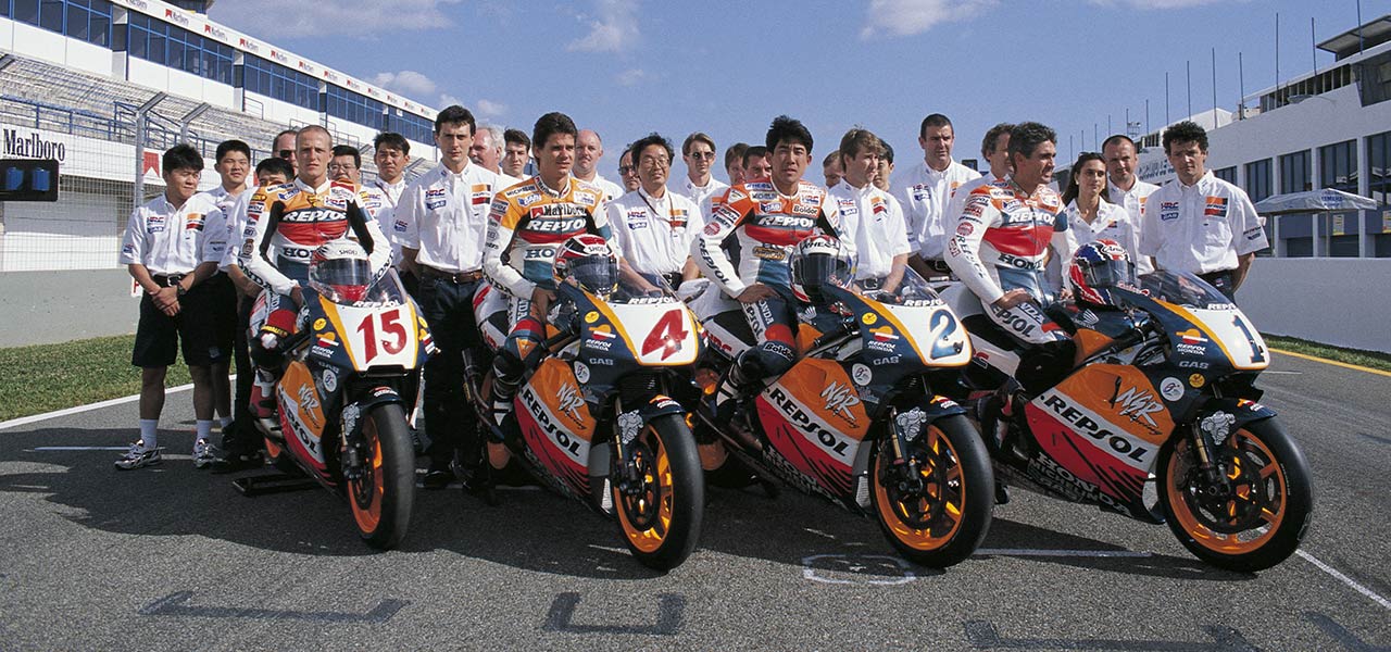 Pilotos Repsol Honda en 1998