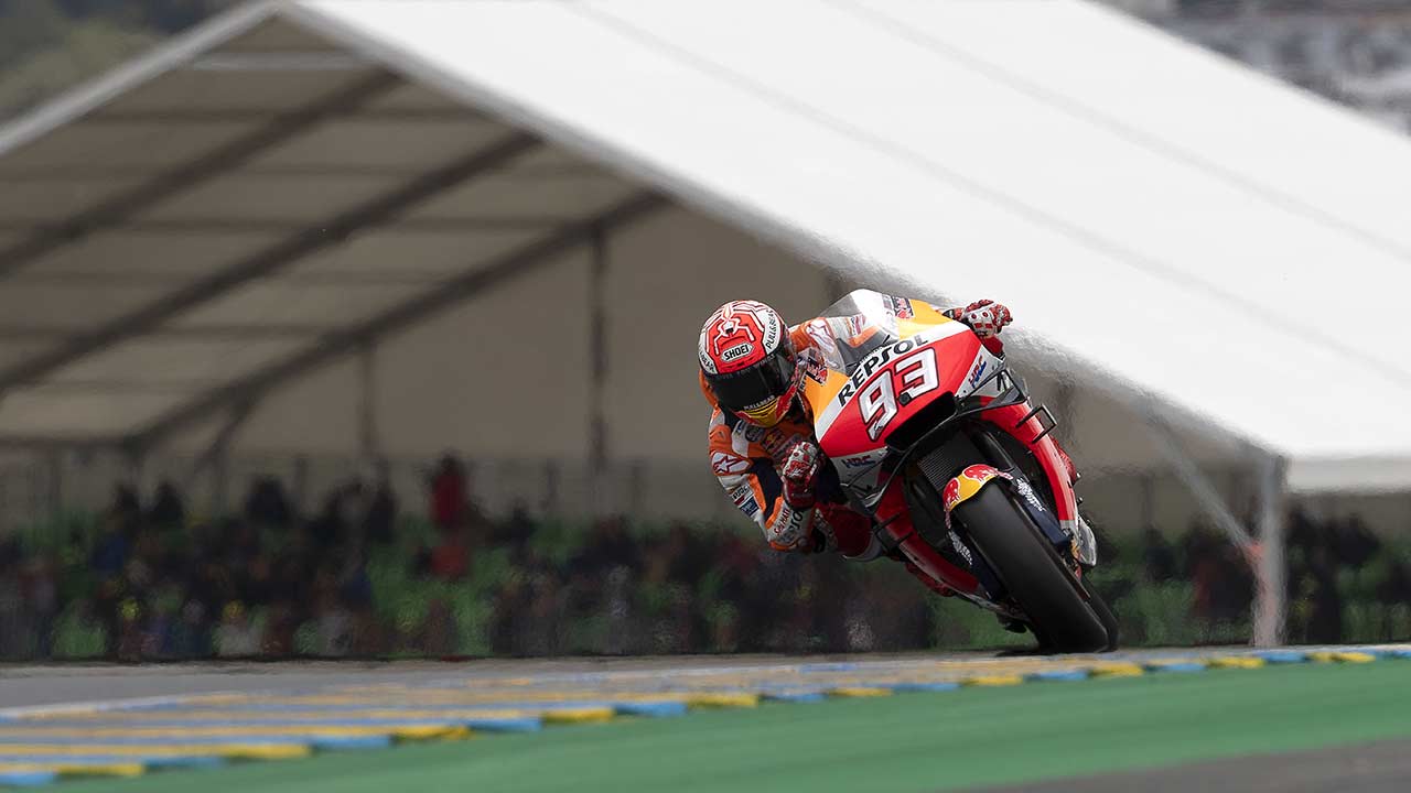 Marc Márquez en Le Mans