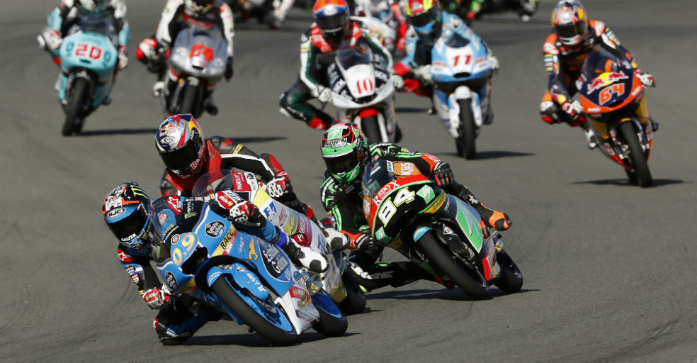 Jorge Navarro liderando peloton