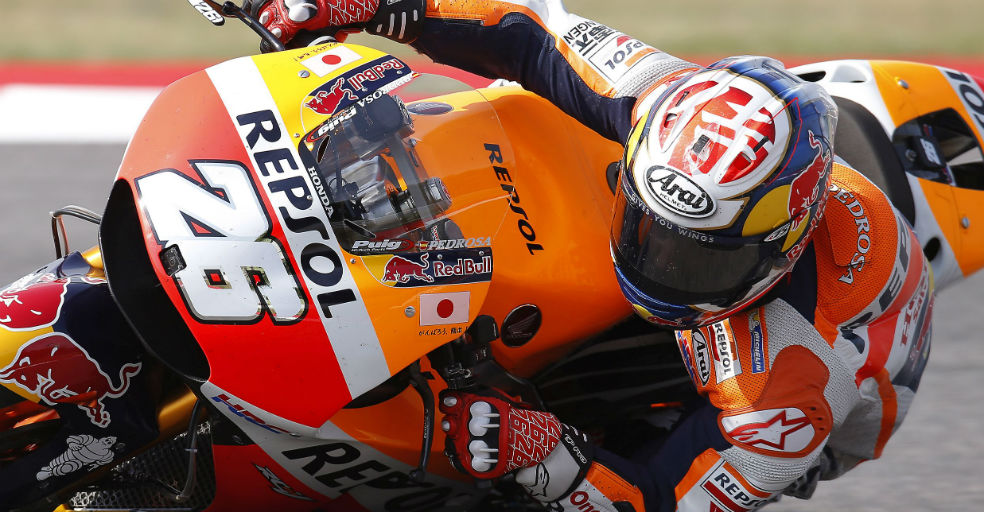 Dani Pedrosa in action 2016