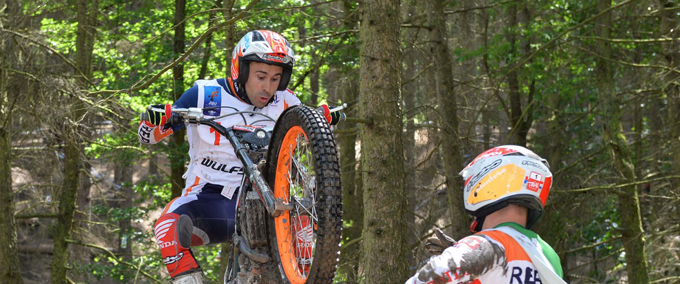 Toni Bou in action outdoor