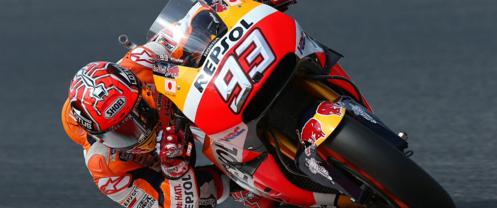 Marc Márquez in action