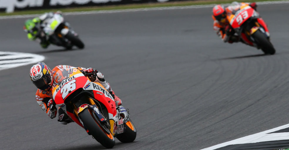 Dani Pedrosa en acción