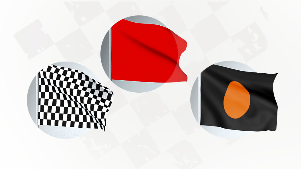 MotoGP flags