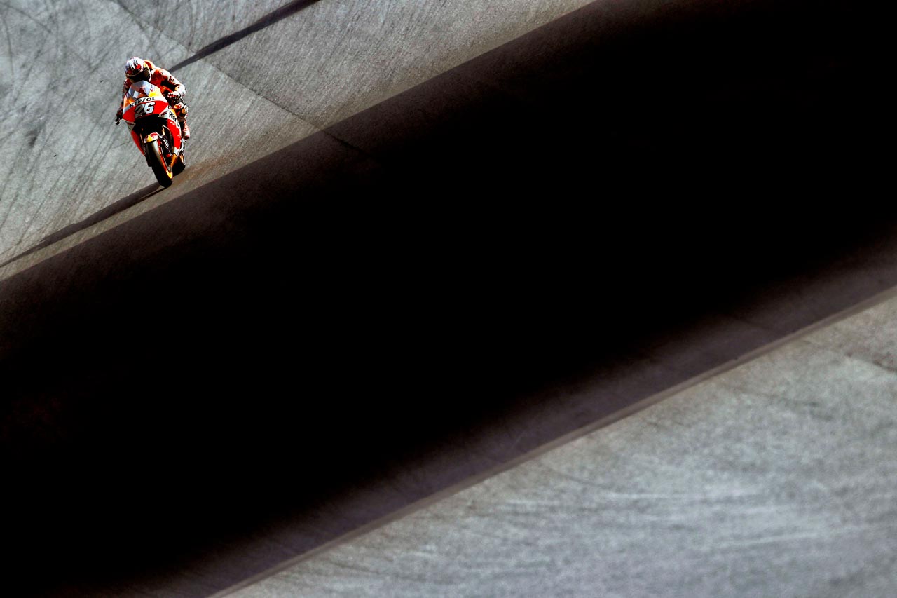 Dani Pedrosa in acción