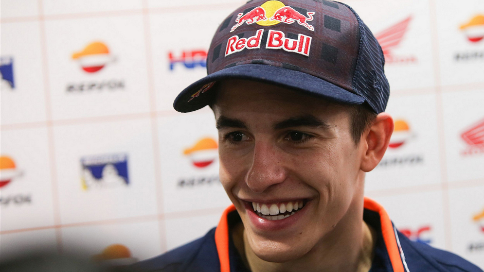 Marc Márquez sonriendo