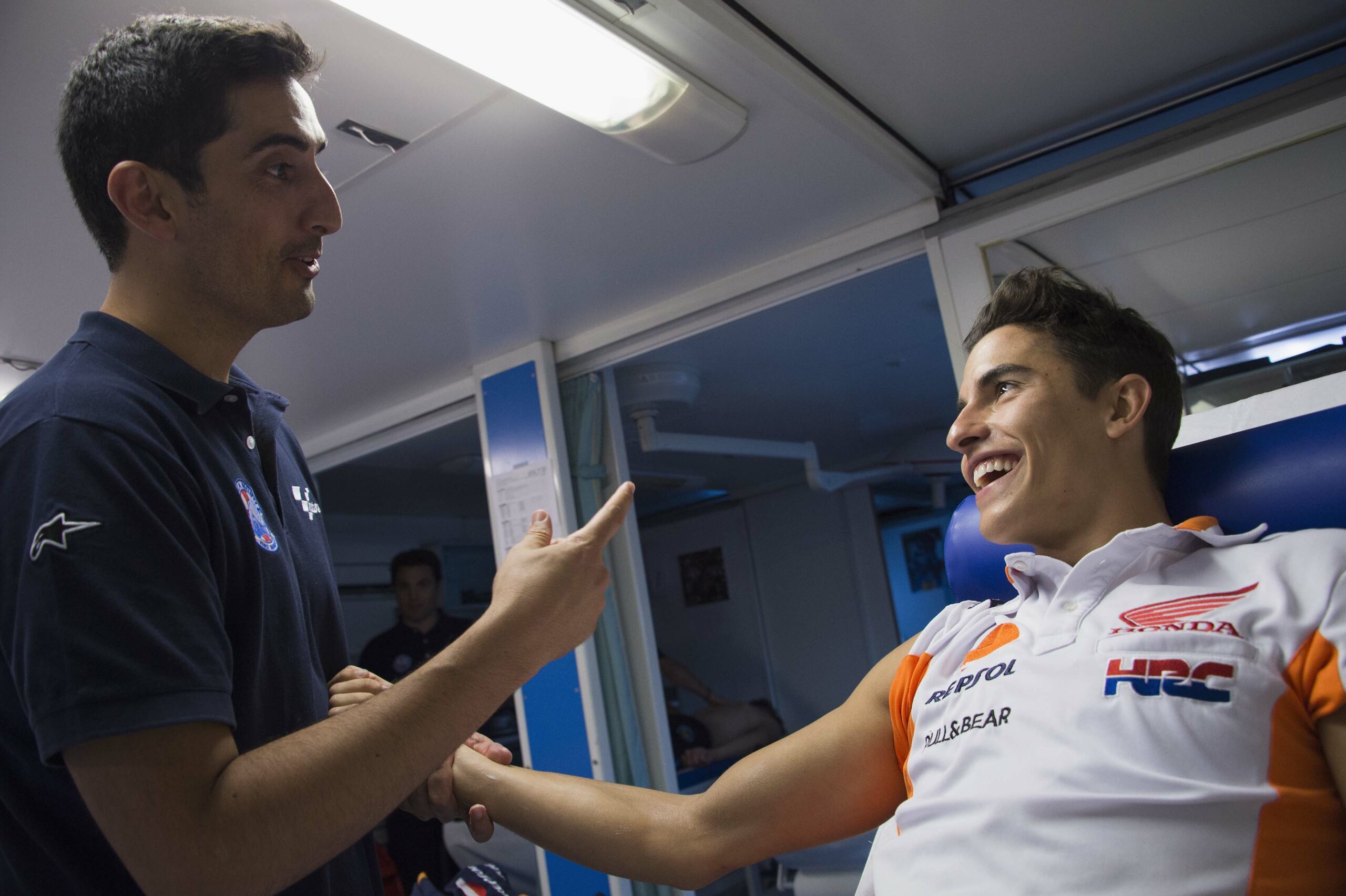 2017 MGP Clinica Mobile during the 2017 Season of World Motorcycle Championship 2017 race 12 Silverstone GP in Silverstone Circuit, Northampton - Great Britain © 2017 mirco lazzari mircolazzari@yahoo.it