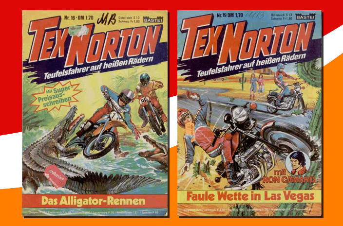 Portadas de Tex Norton.