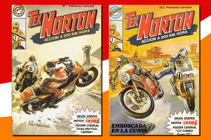 Portadas de Tex Norton.