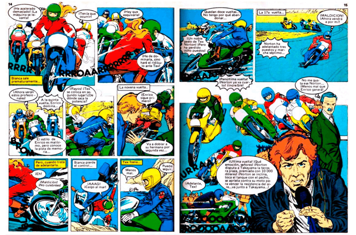 Viñetas de Tex Norton.