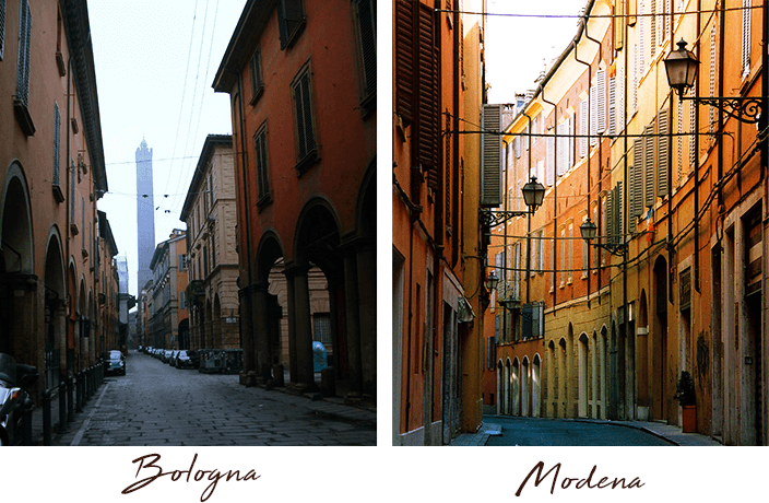 Bologna e Módena
