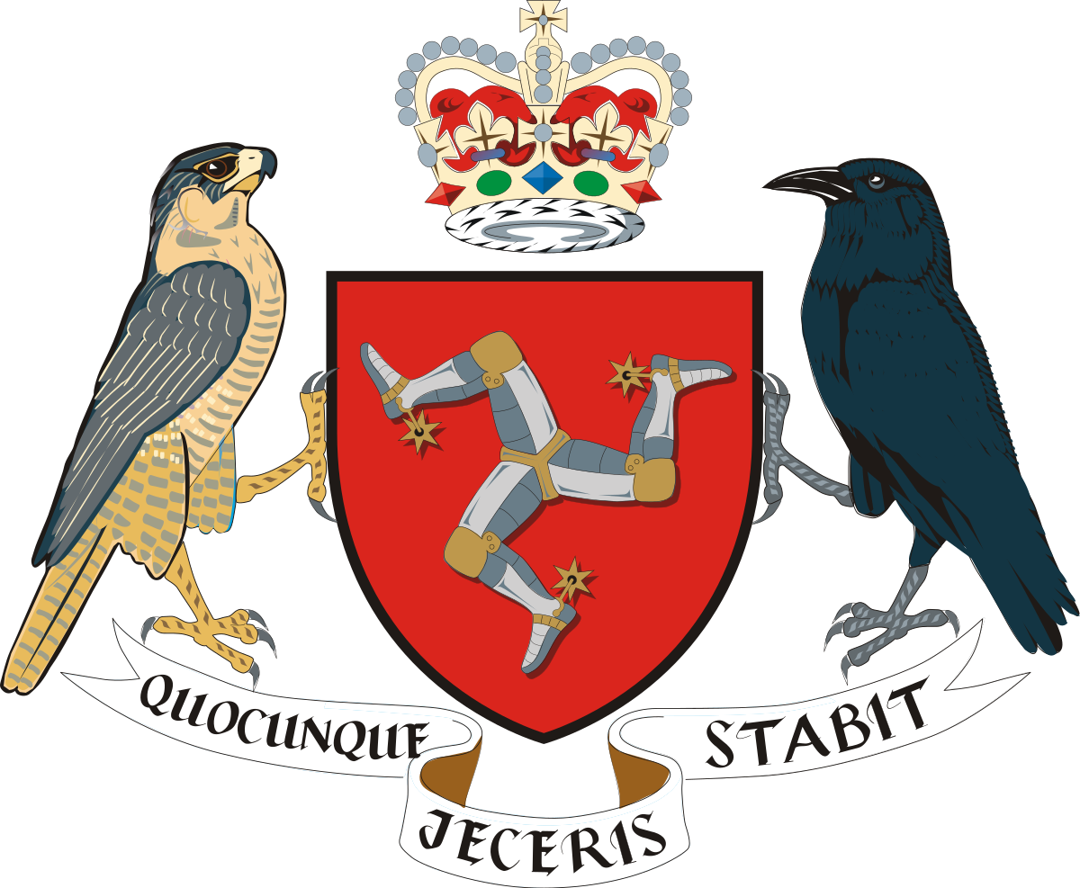 Coat of arms of the Isle of Man.svg