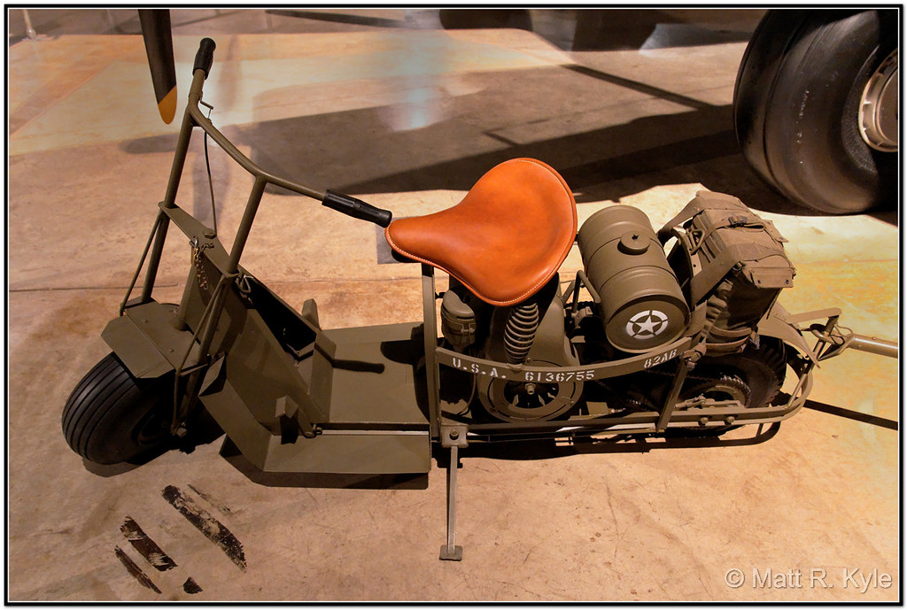Cushman Airborne Scooter WP USAF Museum-301