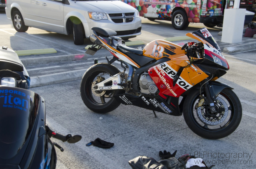 Team Repsol #13 Honda CBR Motorcycle