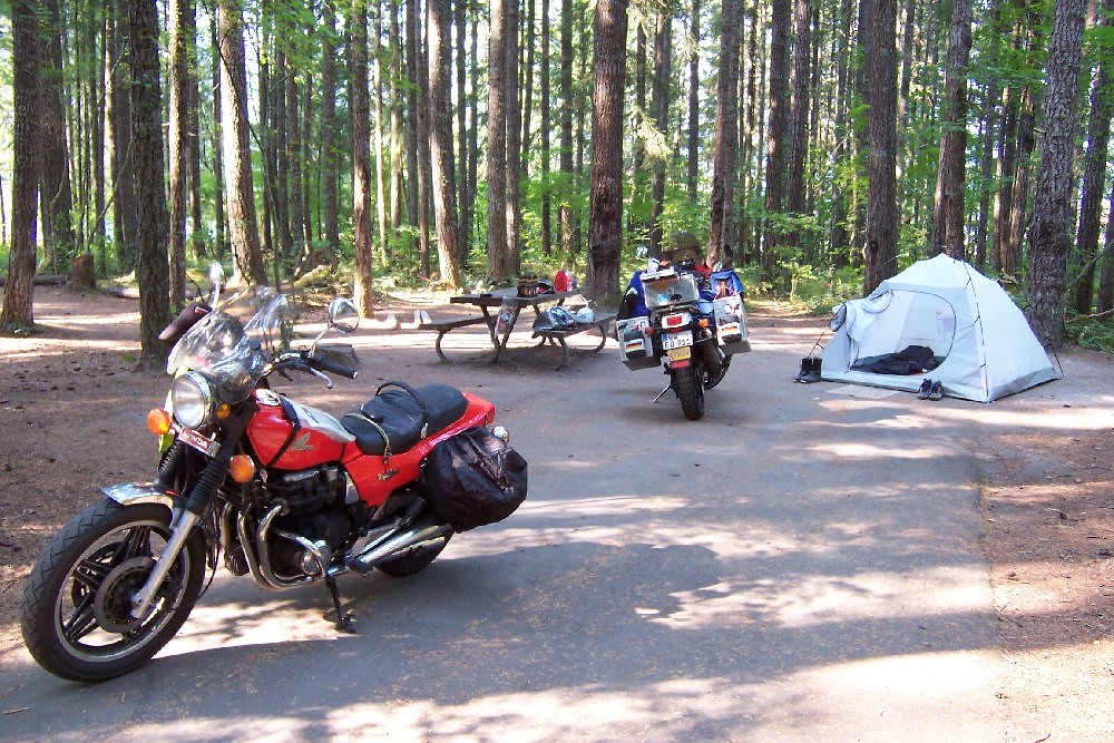 Camping at Swift Reservoir