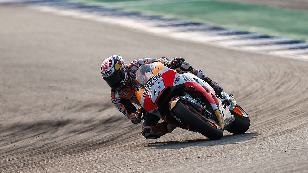 Dani Pedrosa RC213V test de Buriram 2018
