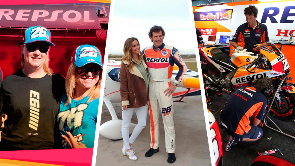 Fans, Juan Velarde con instagramer, Box Dani Pedrosa