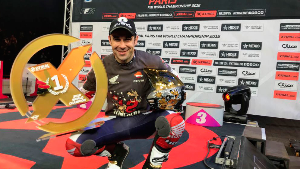 Toni Bou gana 12 mundiales de X-Trial