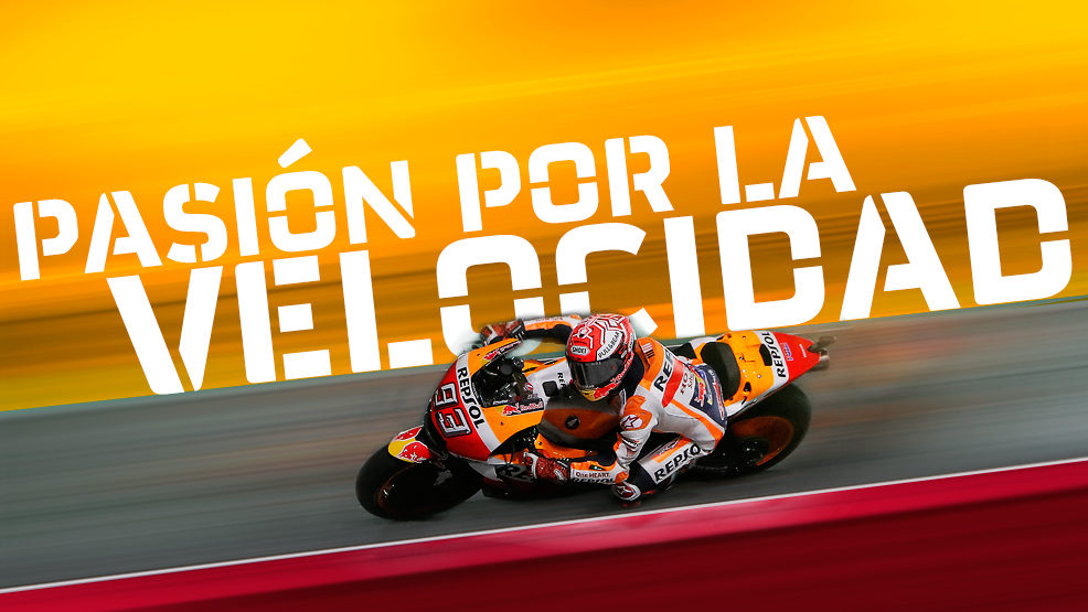 Marc Márquez en composición de gran velocidad