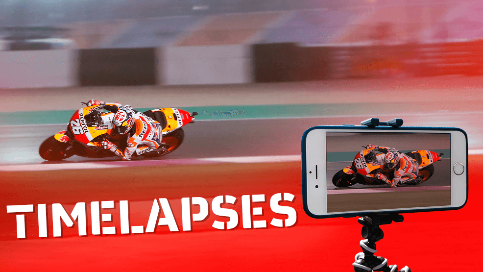 Grabación de Dani Pedrosa con el Móvil