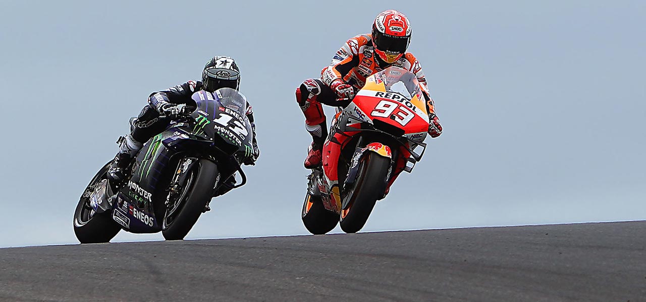 Marc márquez frente a Maverick viñales
