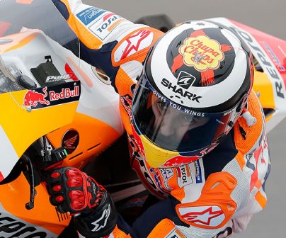 Jorge Lorenzo tomando una curva