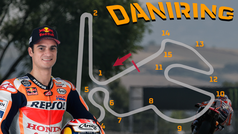 Daniring el circuito ideal de Dani Pedrosa