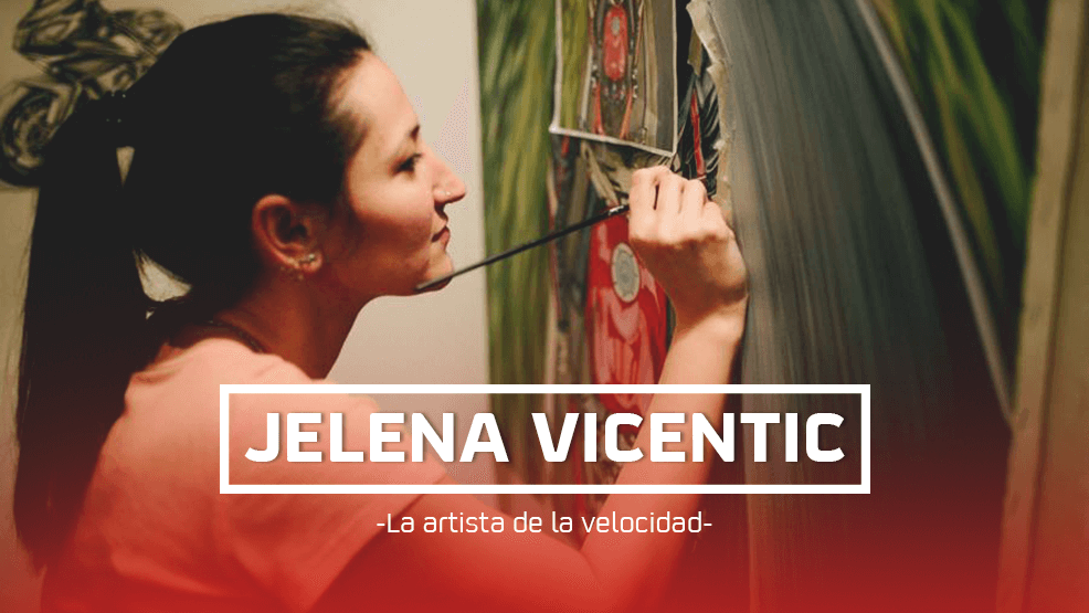 Pintora Jelena Vicentic