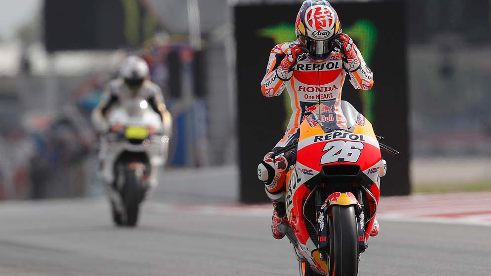 Dani Pedrosa en el GP de Cataluña