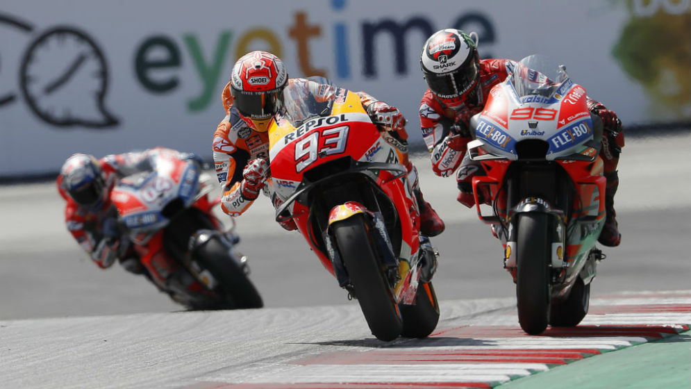 Marc Márquez en el GP de Austria 2018