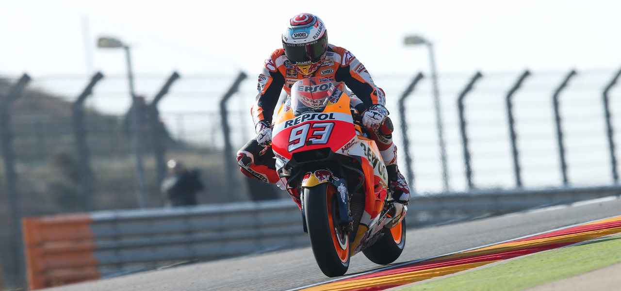 marc márquez en aragon motogp