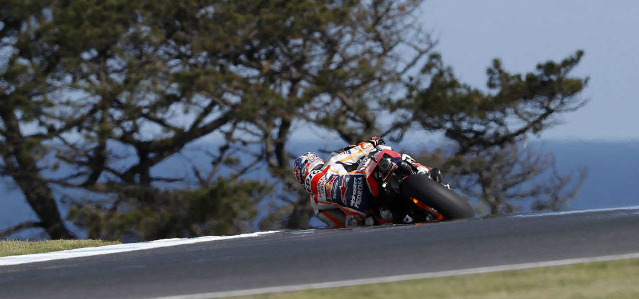 Marc Márquez en el GP de Australia 2018