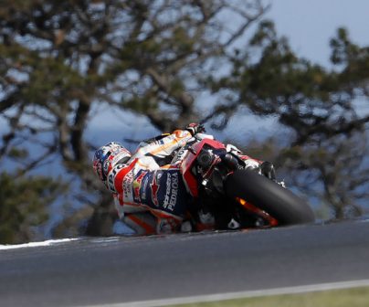 Marc Márquez en el GP de Australia 2018