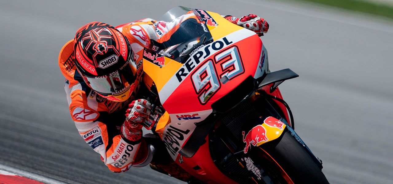 Test Sepang 2019 día 1 Marc Márquez