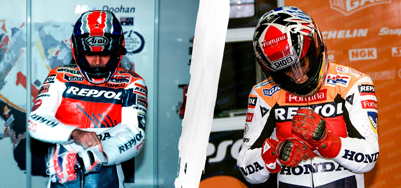 mick-doohan-y-alex-criville-se-ponen-los-guantes-en-el-box-antes-de-salir-a-pista