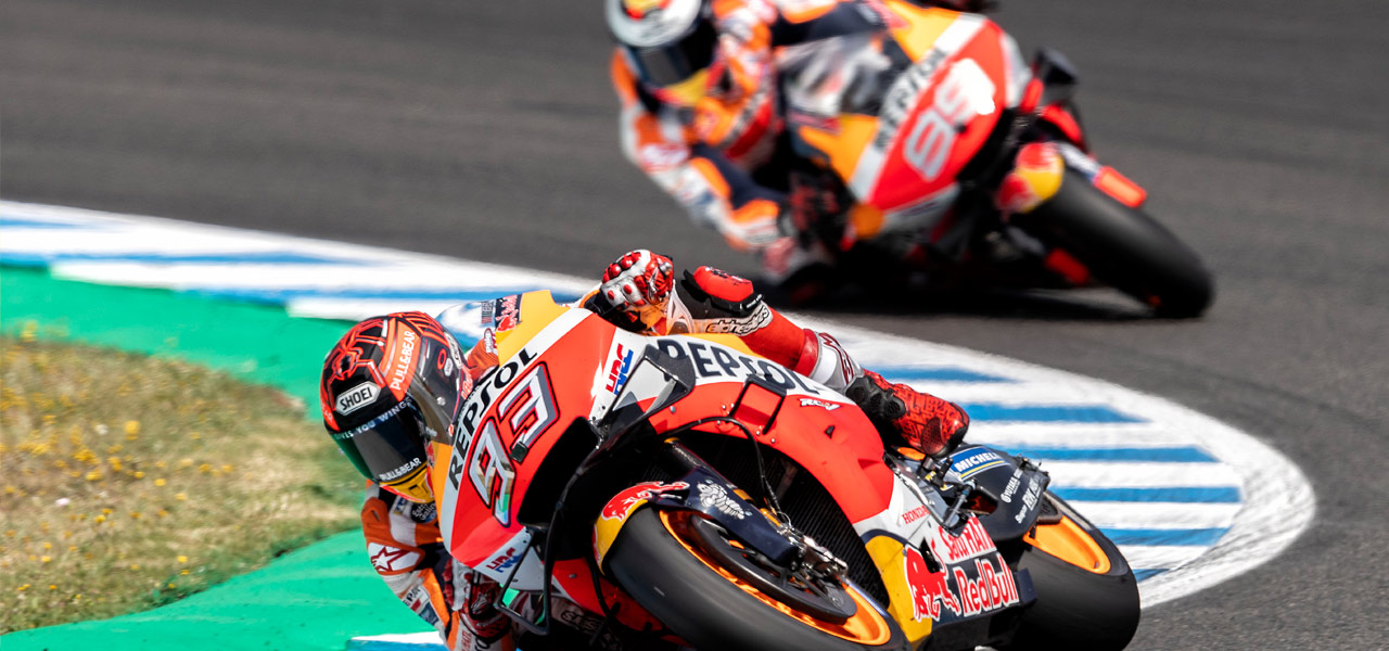 Pilotos Repsol Honda test Jerez 2019