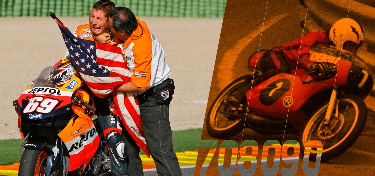 nicky_hayden_en_pista_celebarando_el_titulo_mundial_con_su_padre_en_valencia